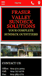 Mobile Screenshot of fraservalleysundecksolutions.com
